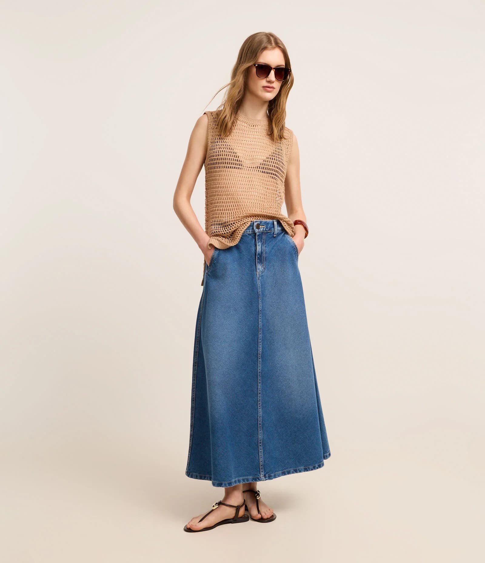 Saia Jeans